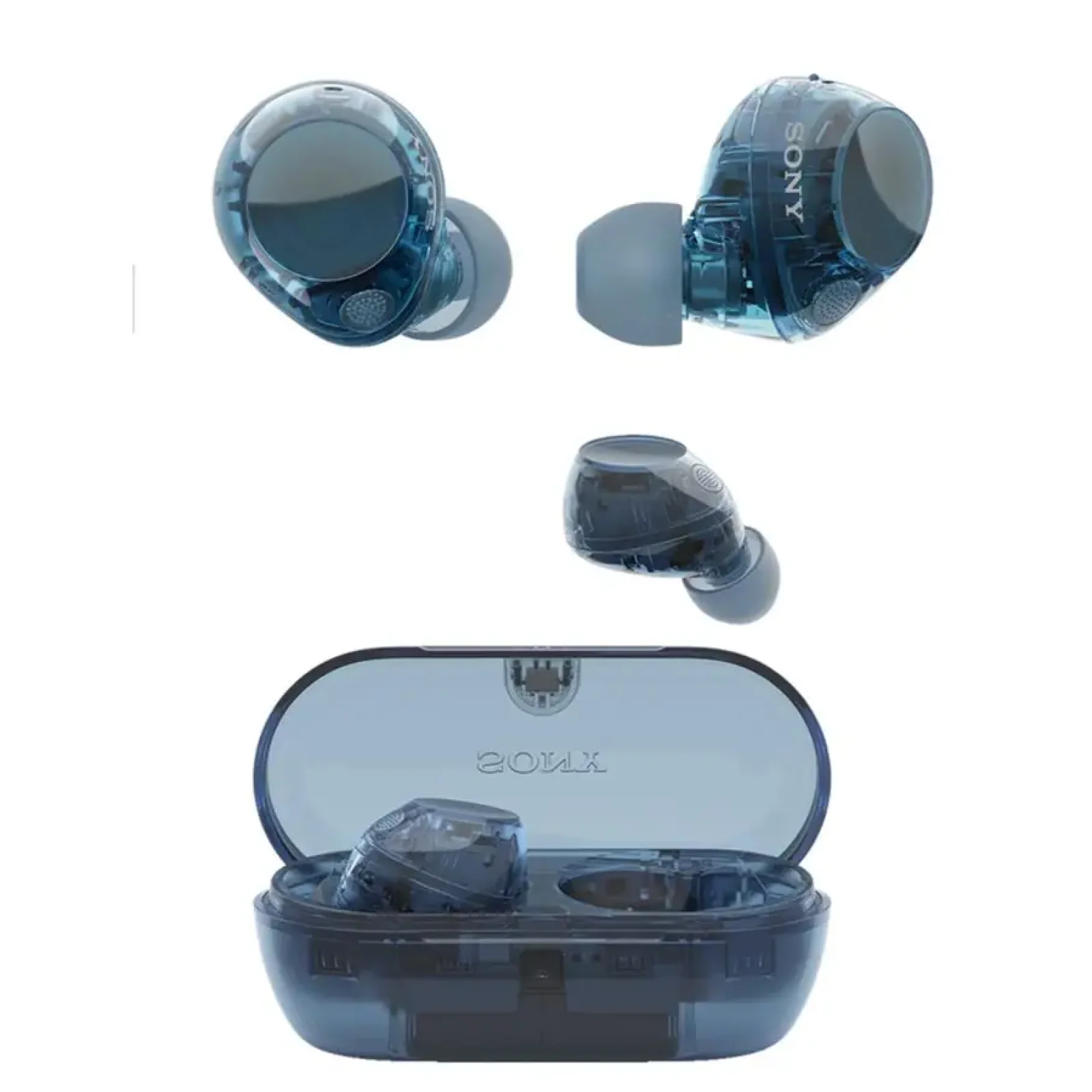 Навушники TWS Sony WF-C710N Glass Blue (WFC710NL.E) UA