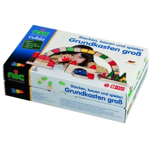 Конструктор nic cubio дерев'яний 96 ел. NIC2102 UA