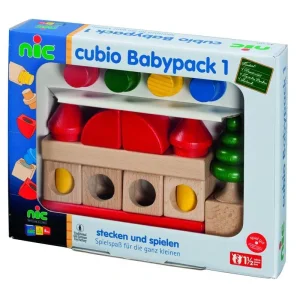 Конструктор nic cubio дерев'яний 20 ел. NIC2111 UA