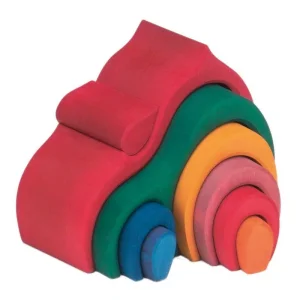 Конструктор nic дерев'яний Будинок Габлі великий червоний NIC523030 UA