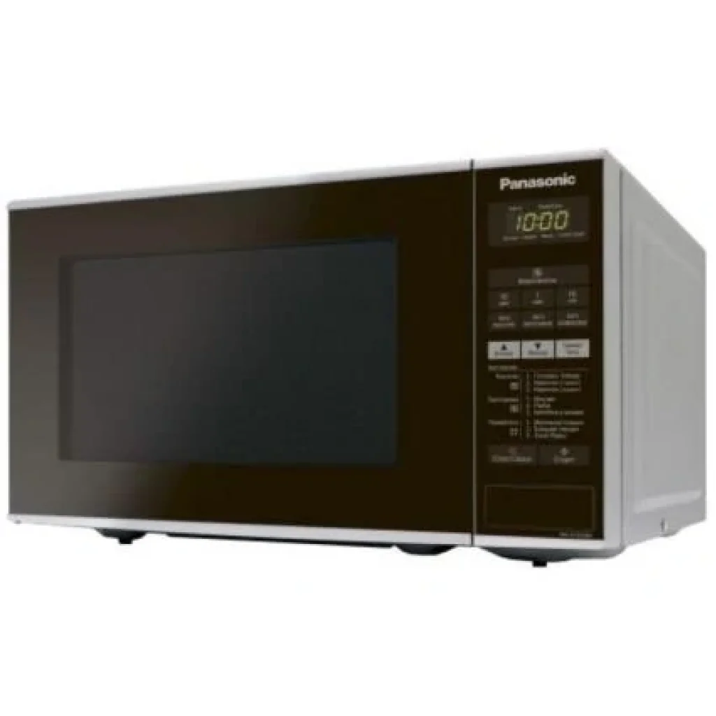 Мікрохвильова піч Panasonic , 20л, елекр.керув., 800Вт, гриль, дисплей, чорний, NN-GT264MZPE UA