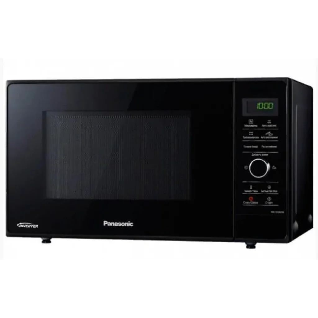 Мікрохвильова піч Panasonic , 23л, електр. керув., 1000Вт, дисплей, чорний, NN-SD36HBZPE UA