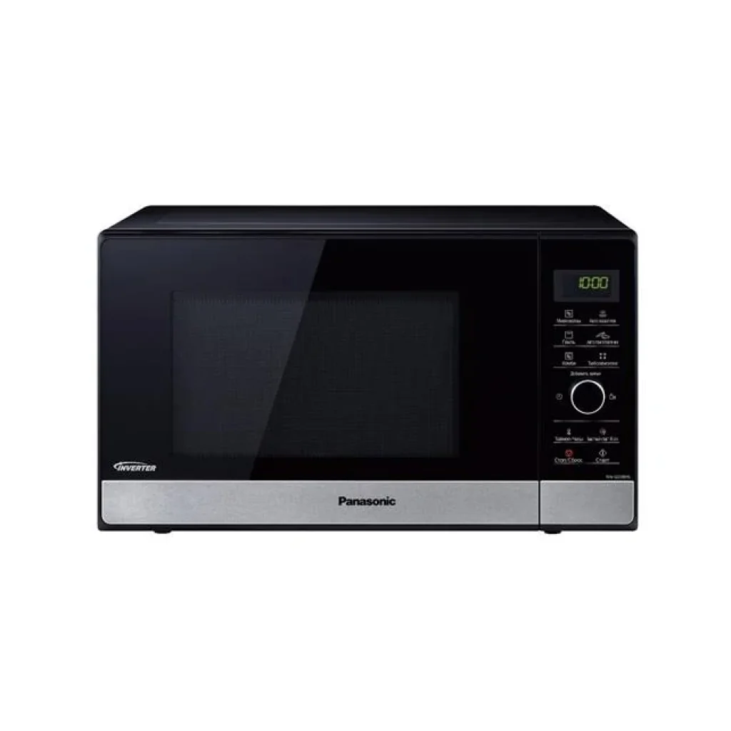 Мікрохвильова піч Panasonic , 23л, електр. керув., 1000Вт, дисплей, чорний, NN-SD38HSZPE UA