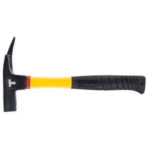 Молоток столярний TOPEX 600г 32.7см магнітний утримувач руків'я скловолокно жовто-чорне (02A120) UA