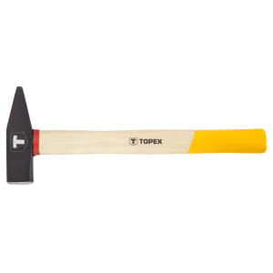 Молоток слюсарний TOPEX 500г 32см руків'я дерев'яне (02A405) UA