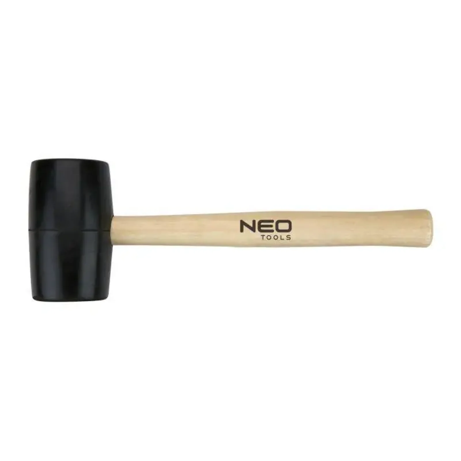 Киянка гумова Neo Tools 680г 63мм руків'я дерев'яне (25-063) UA