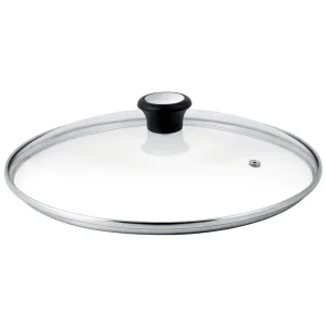 Кришка Tefal, 24см, скло, нержавіюча сталь, бакеліт, прозорий (28097512) UA
