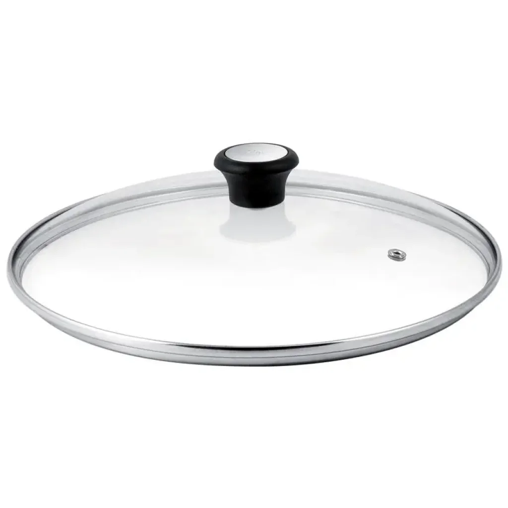 Кришка Tefal 26см, скло, нержавіюча сталь, бакеліт, прозорий (28097612) UA