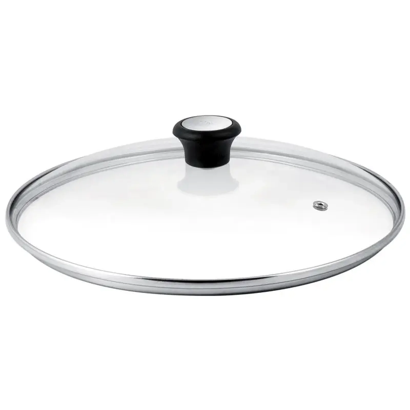 Кришка Tefal 26см, скло, нержавіюча сталь, бакеліт, прозорий (28097612) UA