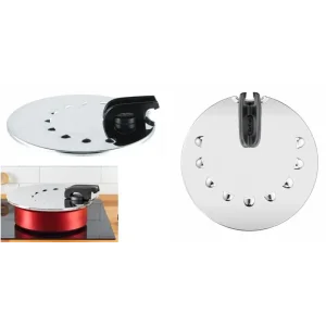 Кришка із захистом від розбризкування Tefal Ingenio, 20-28см, нержавіюча сталь, пластик (L9829853) UA