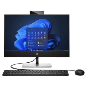 Комп'ютер персональний моноблок HP ProOne 440-G9 23.8" FHD IPS AG, Intel i5-14500T, 16GB, F512GB, UMA, WiFi, кл+м, DOS, чорний (A54WHET) UA