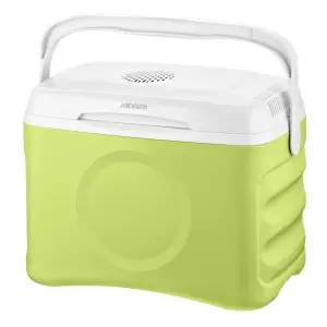 Холодильник дорожній ARDESTO, 2в1, 21л, 220/12В, підігрів 55°C, охолодження 18-20°C, USB-порт, 4.3кг, салатовий (CR-21L) UA