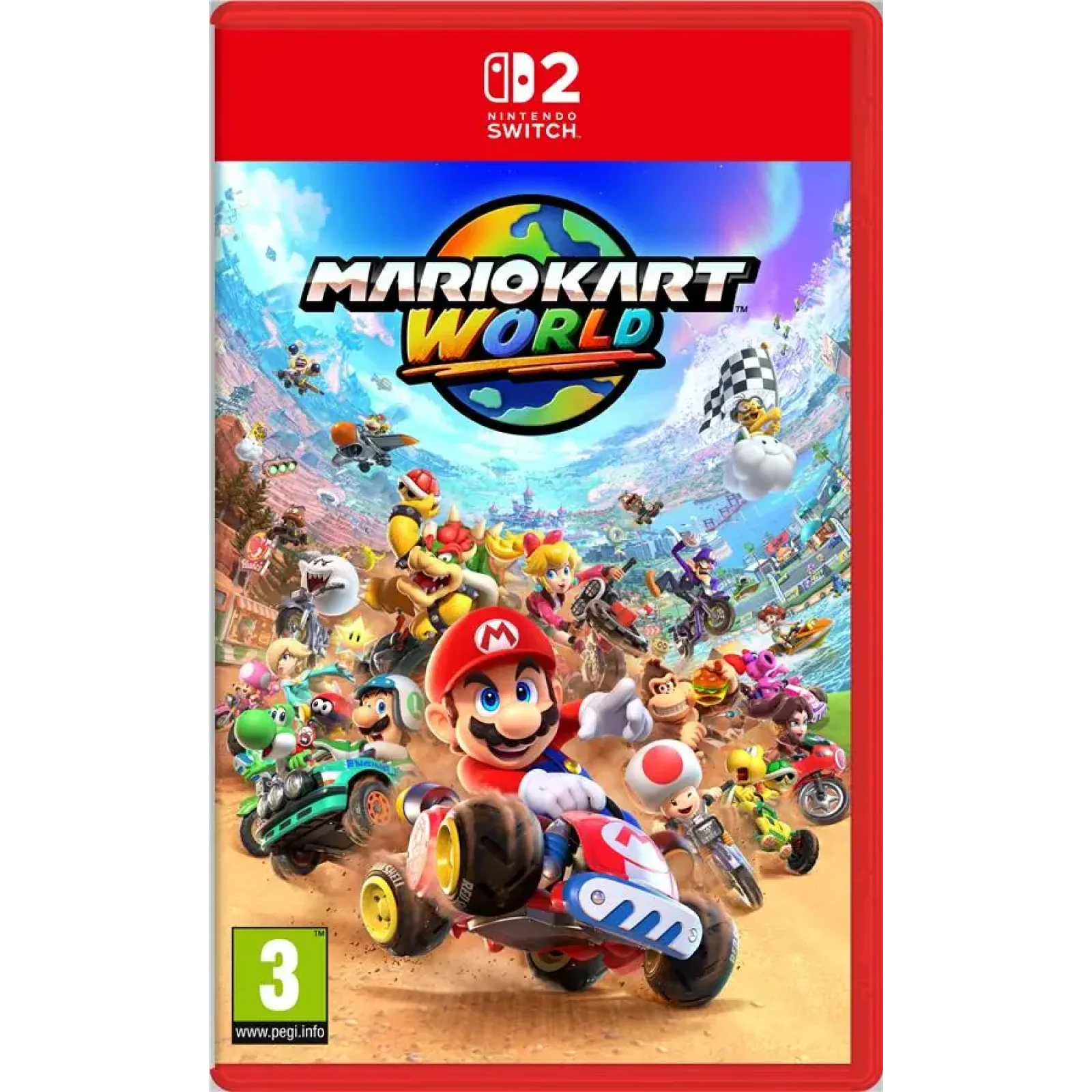 Гра консольна Switch 2 Mario Kart World, картридж (0045496312329) UA