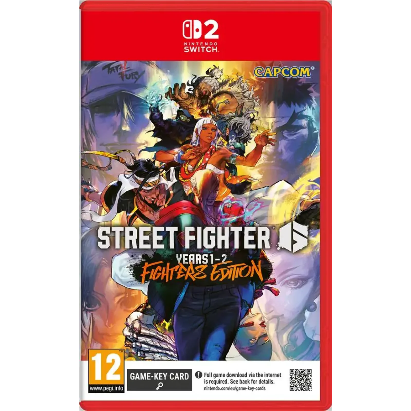 Гра консольна Switch 2 Street Fighter 6: Year 1-2 Fighters Edition, картридж (0045496312428) UA