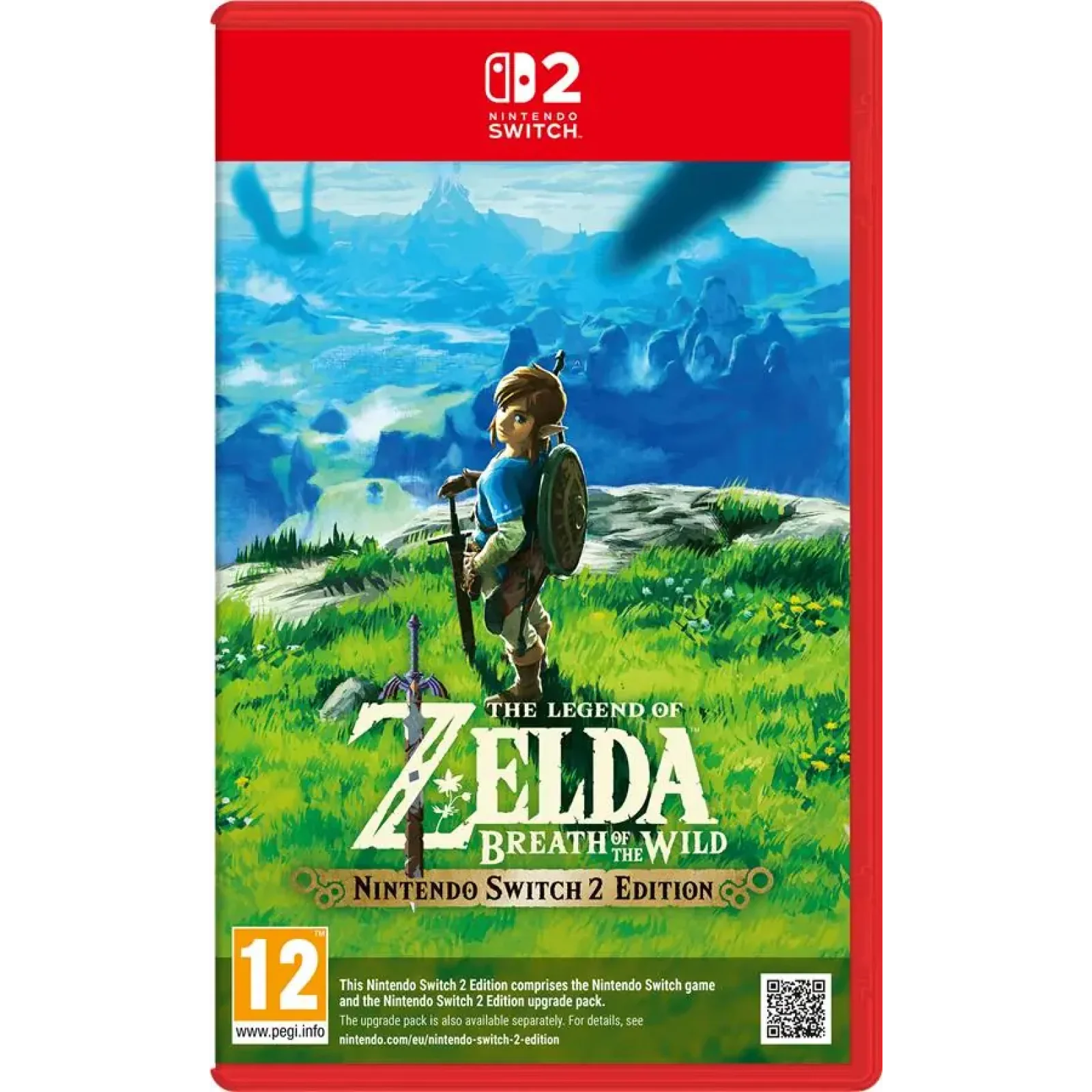 Гра консольна Switch 2 Legend of Zelda: Breath of the Wild, картридж (0045496312664) UA