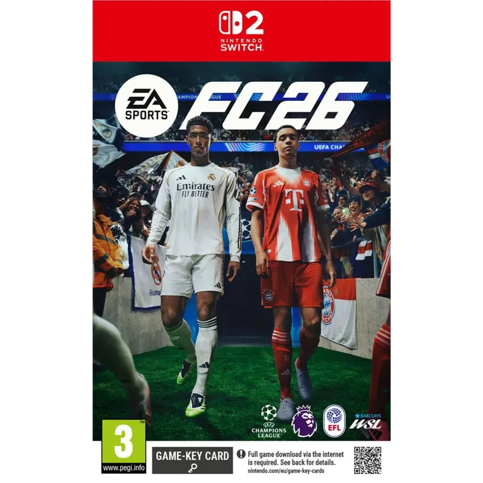 Гра консольна Switch 2 EA SPORTS FC 26, код активації (5035223125426) UA