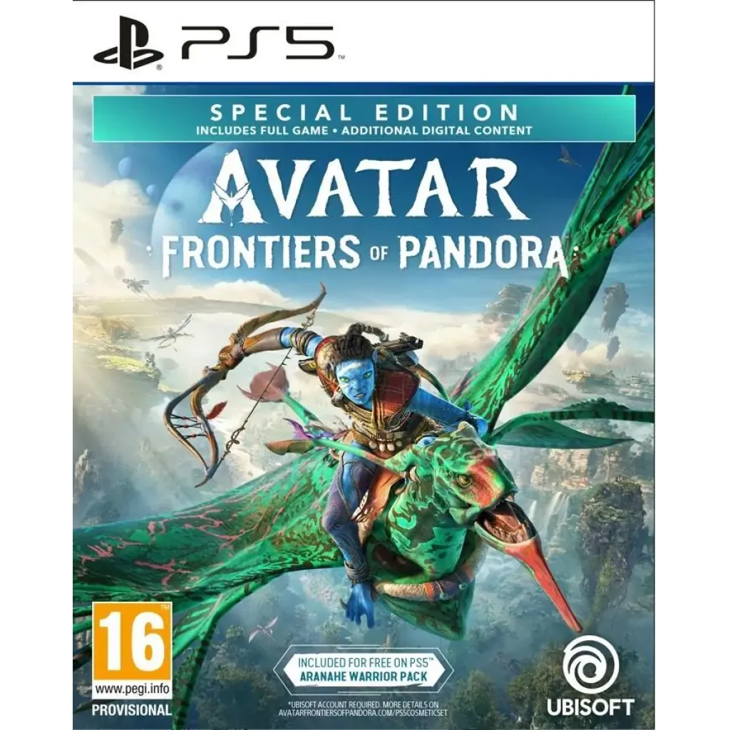 Гра консольна PS5 Avatar: Frontiers of Pandora Special Edition, BD диск (3307216253259) UA