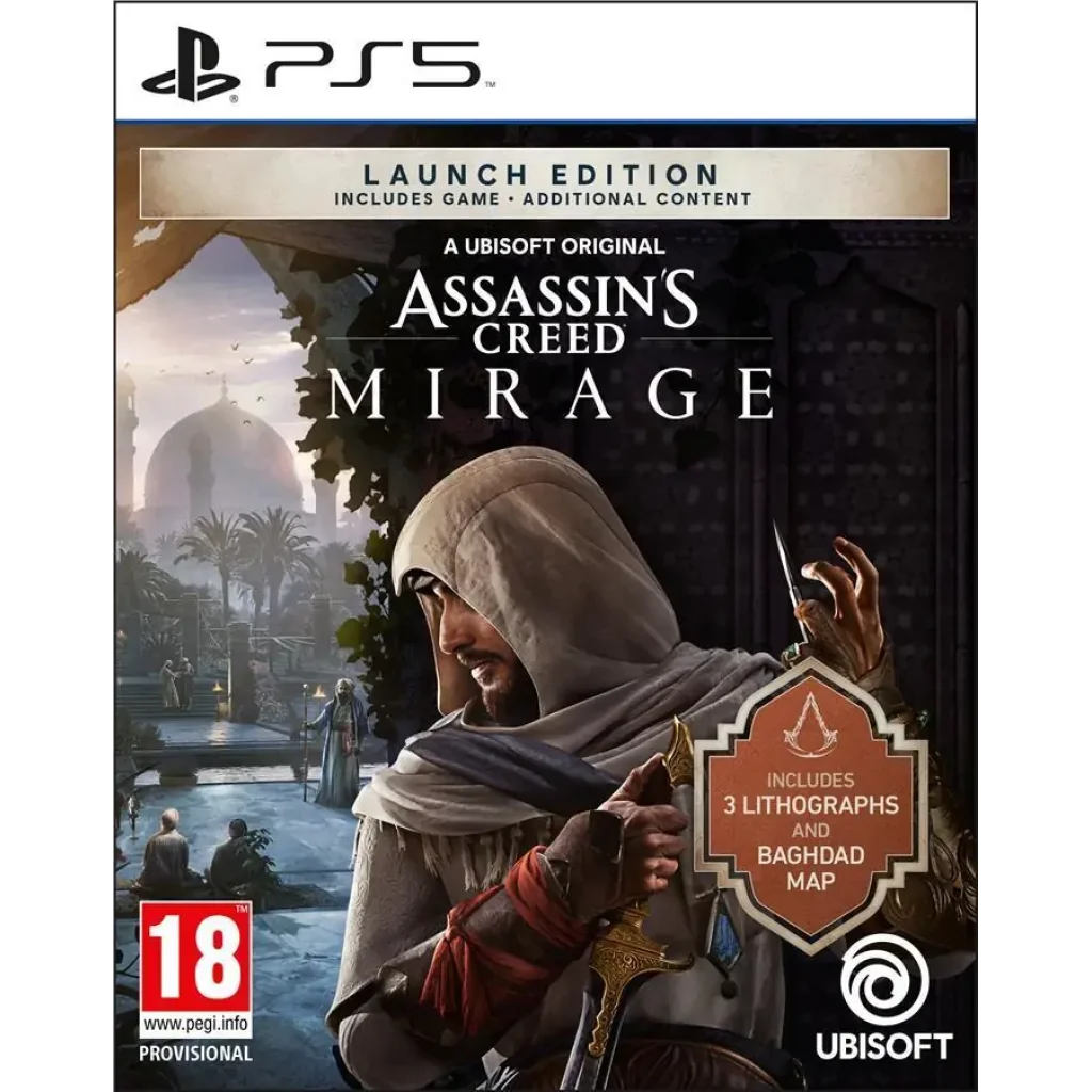 Гра консольна PS5 Assassin's Creed Mirage Launch Edition, BD диск (3307216258131) UA