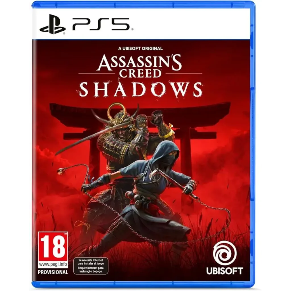 Гра консольна PS5 Assassin's Creed Shadows, BD диск (3307216292630) UA