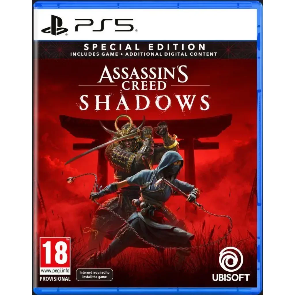 Гра консольна PS5 Assassin's Creed Shadows Special Edition, BD диск (3307216292951) UA