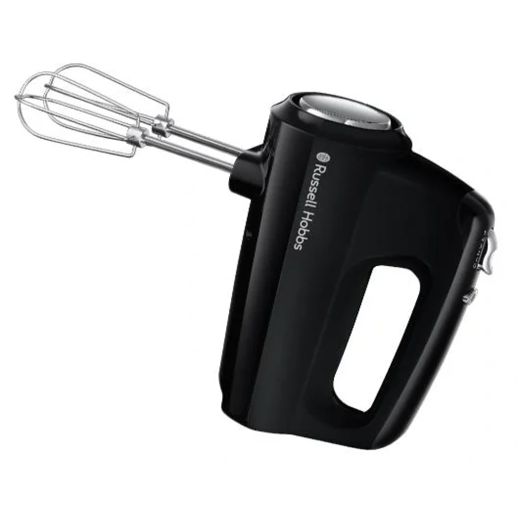 Миксер Russell Hobbs 24672-56 Matte Black, 350 Вт, 5 настроек скорости, режим turbo, черный UA