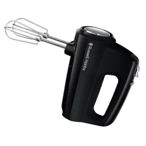 Миксер Russell Hobbs 24672-56 Matte Black, 350 Вт, 5 настроек скорости, режим turbo, черный UA