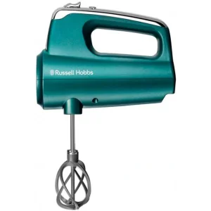 Міксер Russell Hobbs 25891-56 Turquoise, 350 Вт, 5 наст.швидкості, режим turbo, футляр, бірюзовий UA
