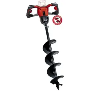 Бур для ґрунту акумуляторний Einhell Professional GP-EA 18/150LI BL - Solo PXC 18В 125об/хв бур 80/15см 5.7кг без АКБ та ЗП (3437000) UA
