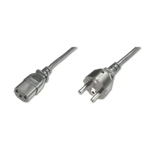 Кабель живлення DIGITUS Schuko > C13, 1.8м, чорний (AK-440101-018-S) UA