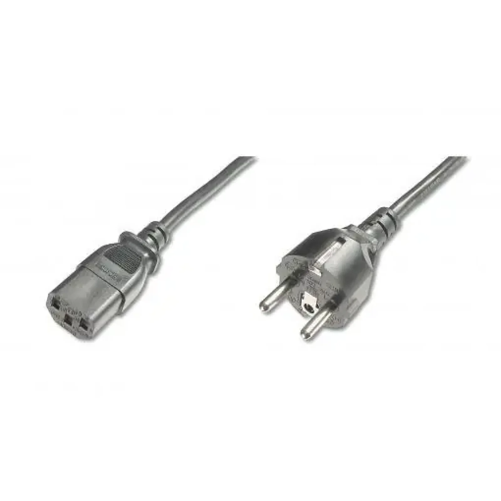Кабель живлення DIGITUS Schuko > C13, 1.2м, чорний (AK-440110-012-S) UA