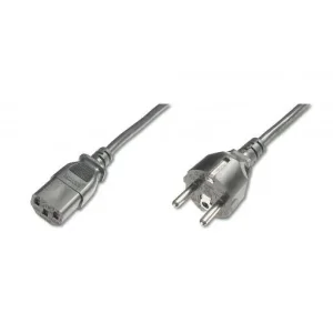 Кабель живлення DIGITUS Schuko > C13, 1.2м, чорний (AK-440110-012-S) UA