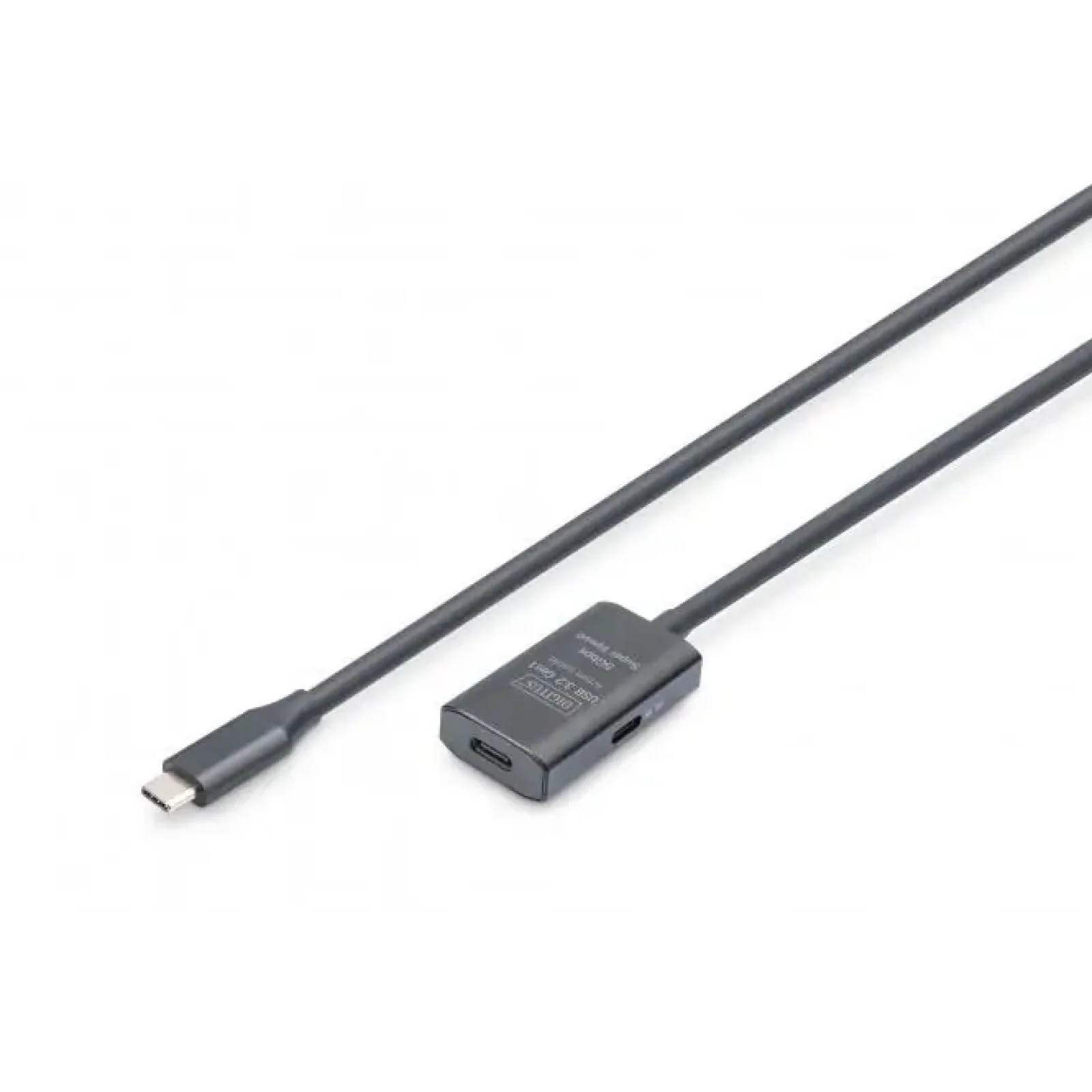 Подовжувач DIGITUS USB 3.2 Gen1 Active Cable 5G, C/M-C/F, 5м, чорний (DA-73108) UA