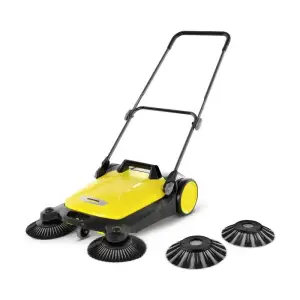 Підмітальна машина Karcher S 4 Twin ручна захват 68см контейнер 20л 10.2кг (1.766-365.0) UA