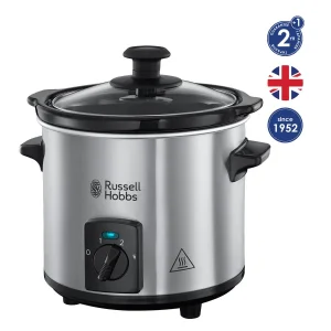 Медленноварка Russell Hobbs 25570-56 Compact Home, 145Вт, 2л, нержавеющая сталь UA