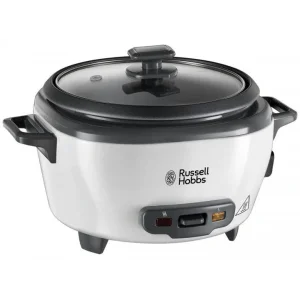 Рисоварка Russell Hobbs 27030-56 Medium, 300 Вт, антипригарное покрытие, на 6 порций, белый UA