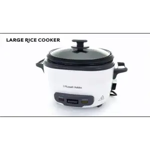 Рисоварка Russell Hobbs 27040-56 Large, 500 Вт, антипригарне покриття, на 14 порцій, білий UA