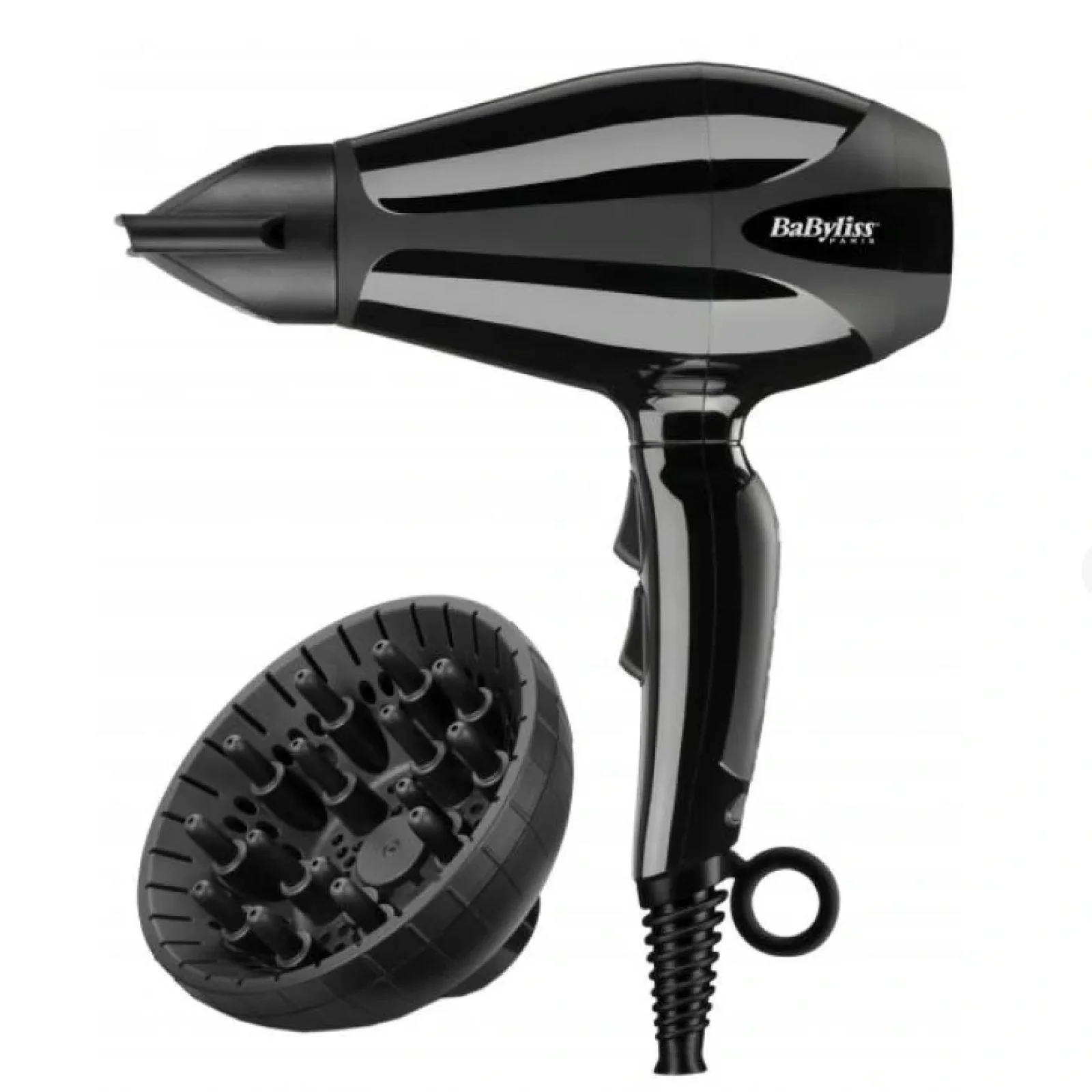 Фен Babyliss 6715DE 2400 Вт 2 концентратора диффузор черный UA