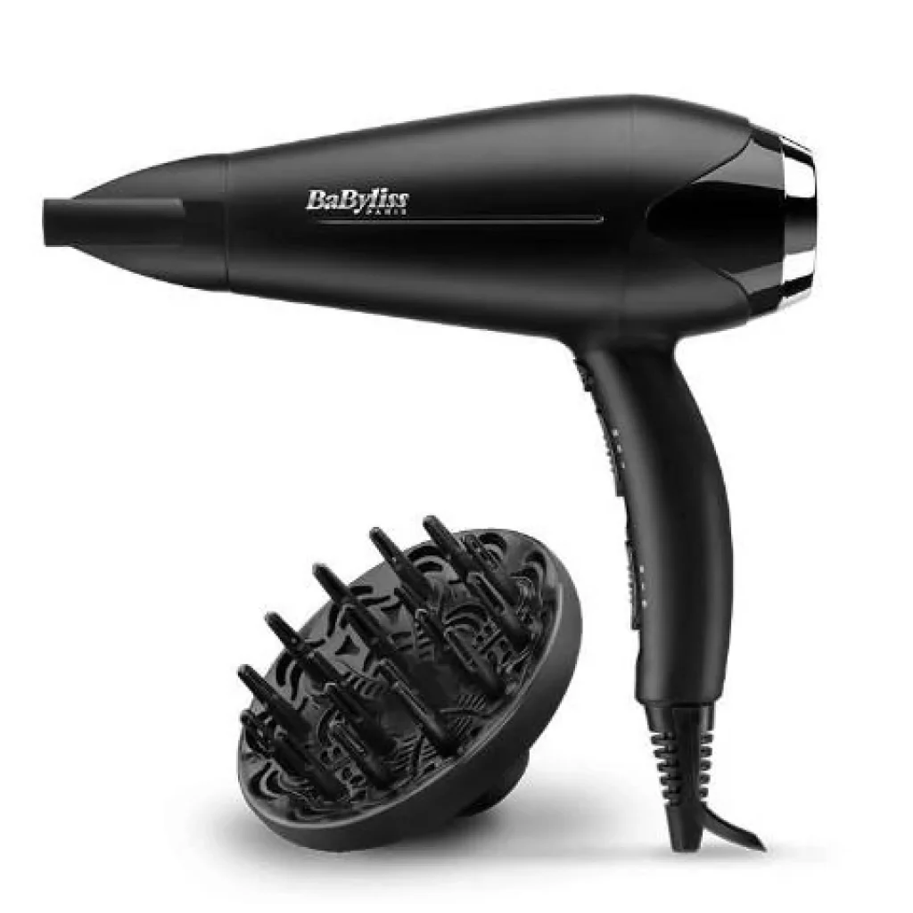 Фен BaByliss D572DE 2200Втдифузор концентратор черний UA
