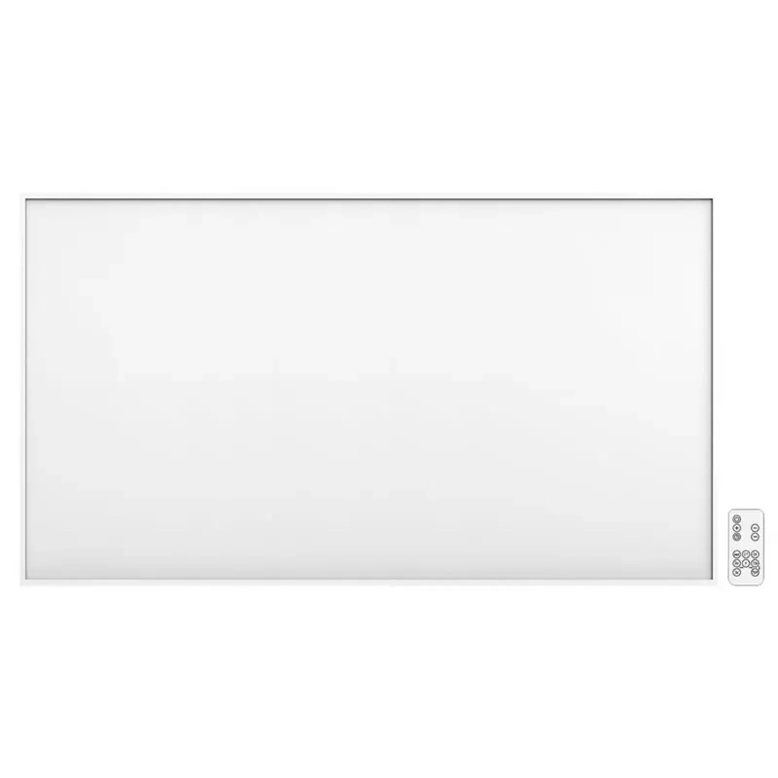 Панель інфрачервона Neo Tools, 600Вт, дистанційне управління, 100х60х3.8см, IP24, термостат, білий (90-103) UA