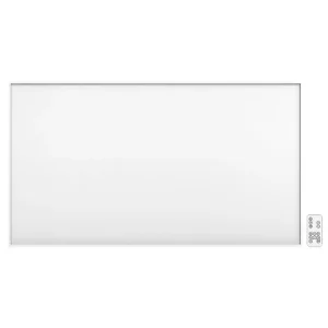 Панель інфрачервона Neo Tools, 600Вт, дистанційне управління, 100х60х3.8см, IP24, термостат, білий (90-103) UA