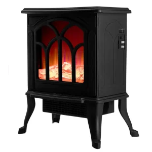 Камін електричний, декоративний Neo Tools, 30м кв, 1500Вт, керамічний нагрів. елемент (PTC), чорний (90-110) UA