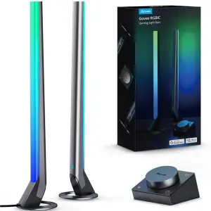 Набір адаптивного підсвічування Govee H6047 Smart Gaming Light Bars RGB Сірий, H6047381 UA