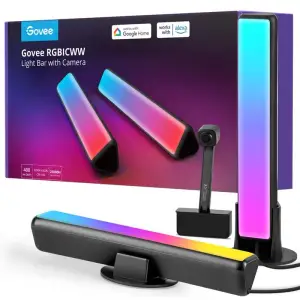 Набір адаптивного підсвічування Govee H6054 DreamView P1 Light Bars RGB Чорний, H60543D1 UA