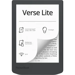 Електронна книга PocketBook 619 Verse Lite Midnight Grey (PB619-T-CIS) UA