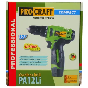 Шуруповерт Procraft PA12Li COMPACT (PA12Li_com) UA
