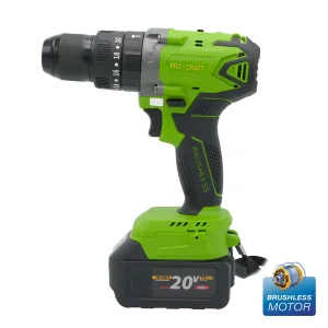 Шуруповерт Procraft PA18BL Universal Extra (2 акб) (PA18BL_ind) UA