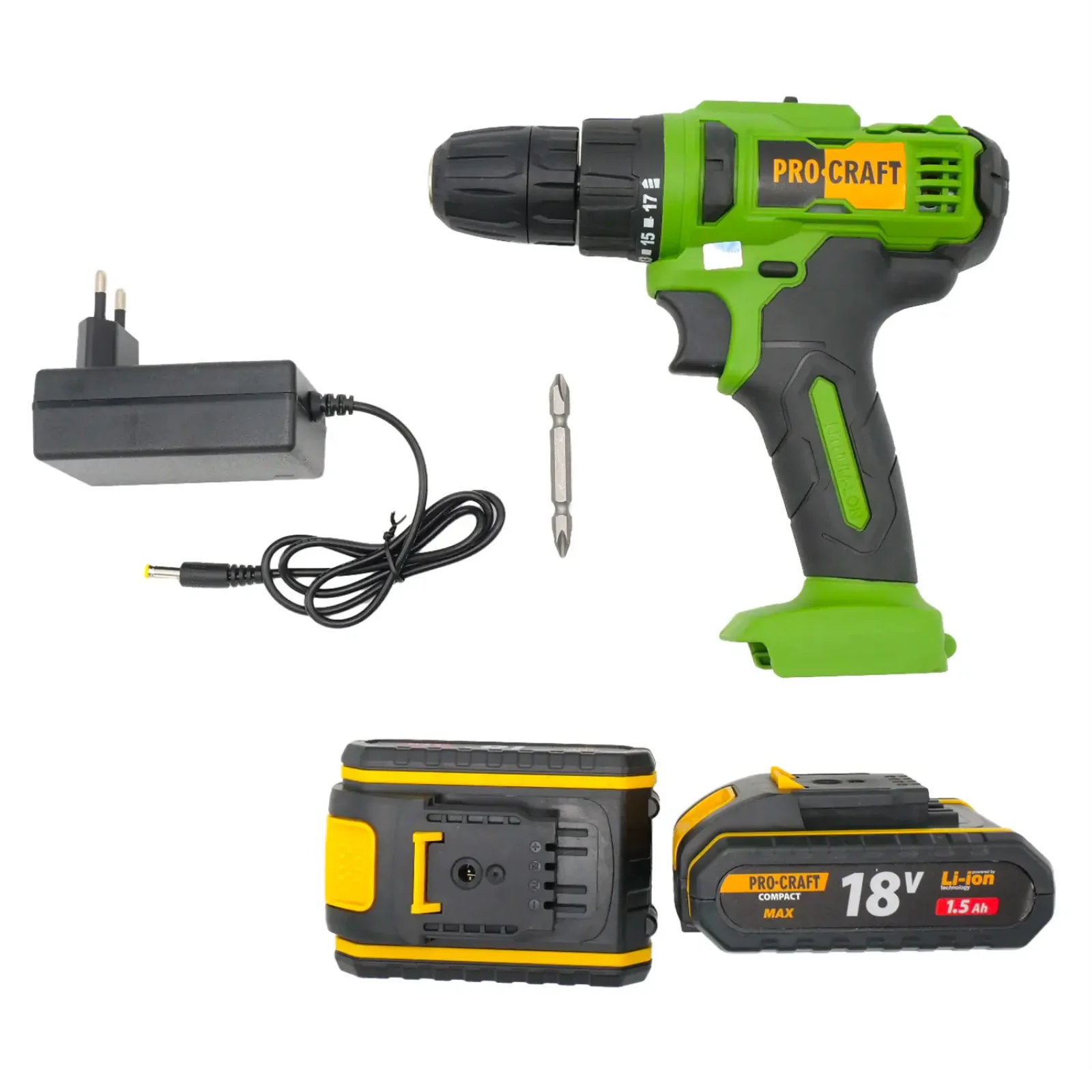 Шуруповерт Procraft PA18C COMPACT (PA18C_com) UA