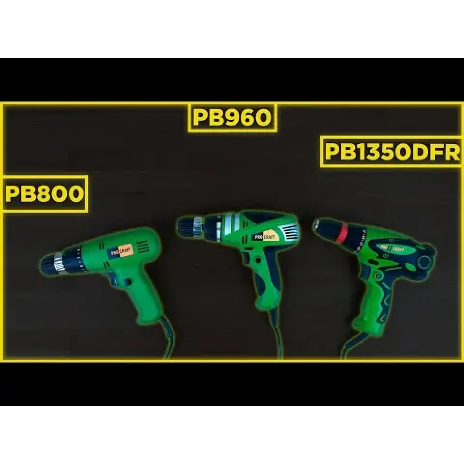 Шуруповерт мережевий Procraft PB800 UA