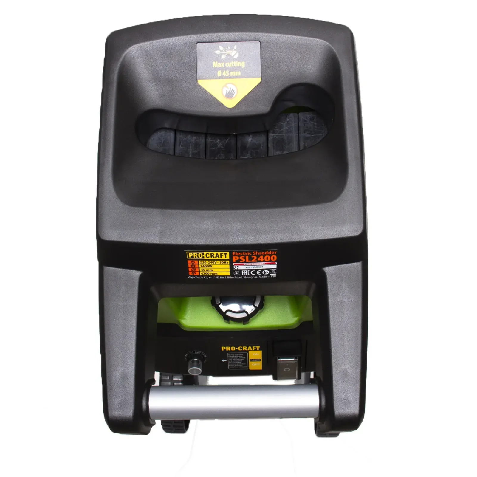 Подрібнювач гілок Procraft PSL2400 UA