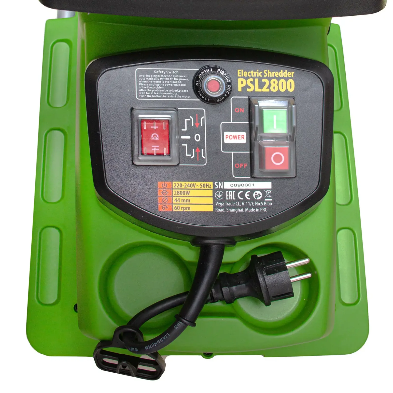 Подрібнювач гілок Procraft PSL2800 UA